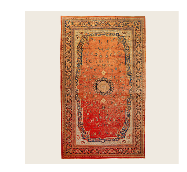 abc carpet & home Orange Vintage Traditional Rug