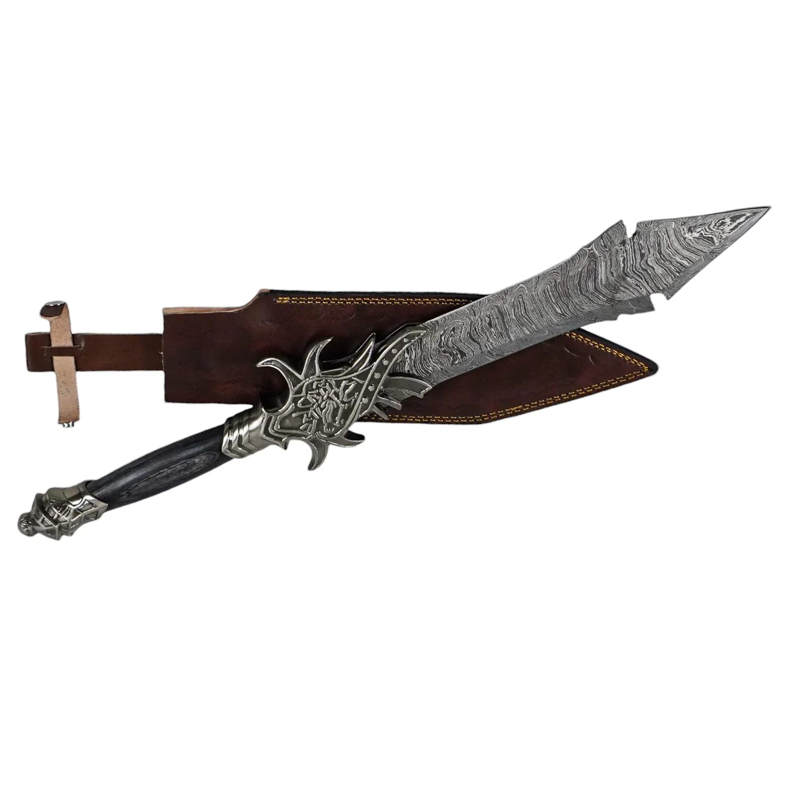 Image of Fantasy Short Sword- High Carbon 1095 Steel Sword -24"