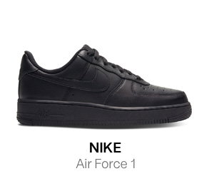 Nike Women's Air Force 1 '07 Sneakers in Black