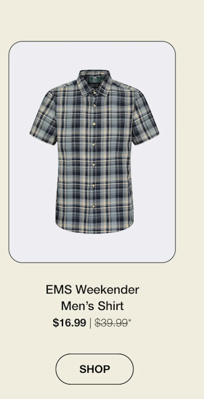 EMS Weekender Men’s Shirt