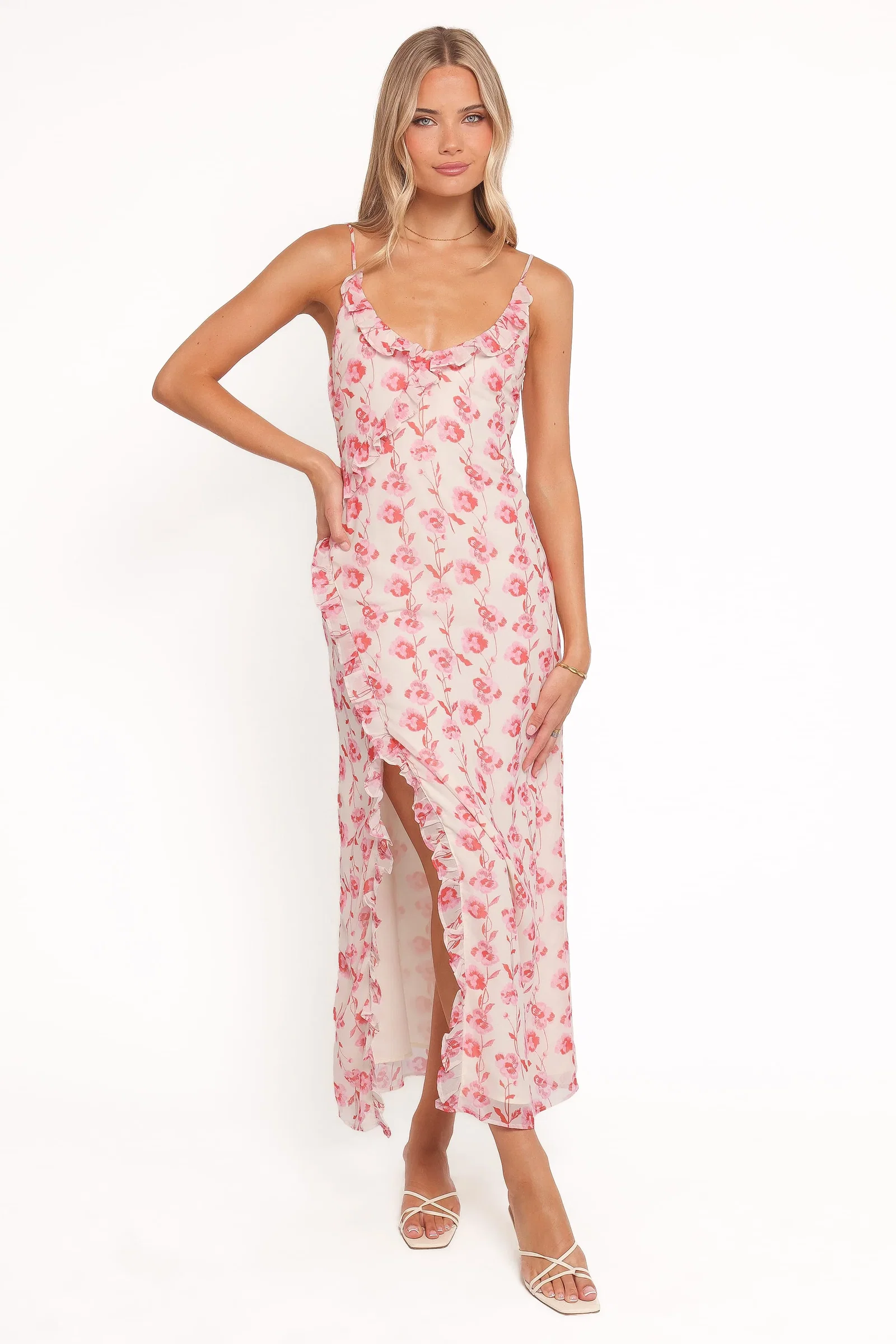 Image of Charli Maxi Dress - Pink Floral