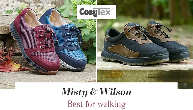 Best for walking | Misty & Wilson