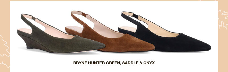 BRYNE HUNTER GREEN, SADDLE & ONYX