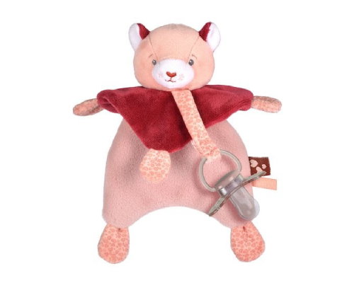 Doudou plat Lou le léopard Maïka