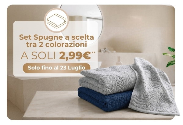 Set spugne a scelta a soli 2,99€