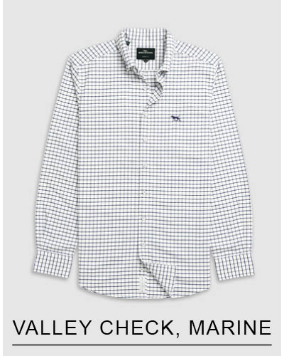 Shop Oxford Valley Check Shirt, Marine online and instore at Rodd & Gunn