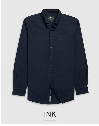 Shop Oxford Shirt, Ink online and instore at Rodd & Gunn