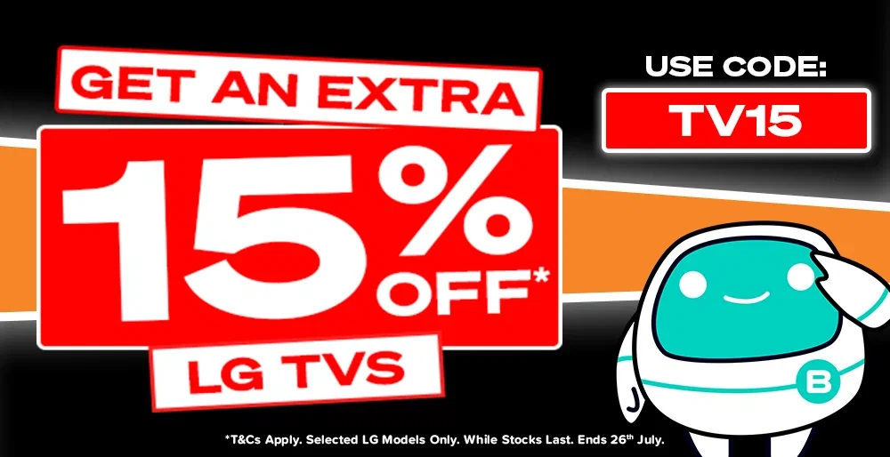 15% Off LG TVs