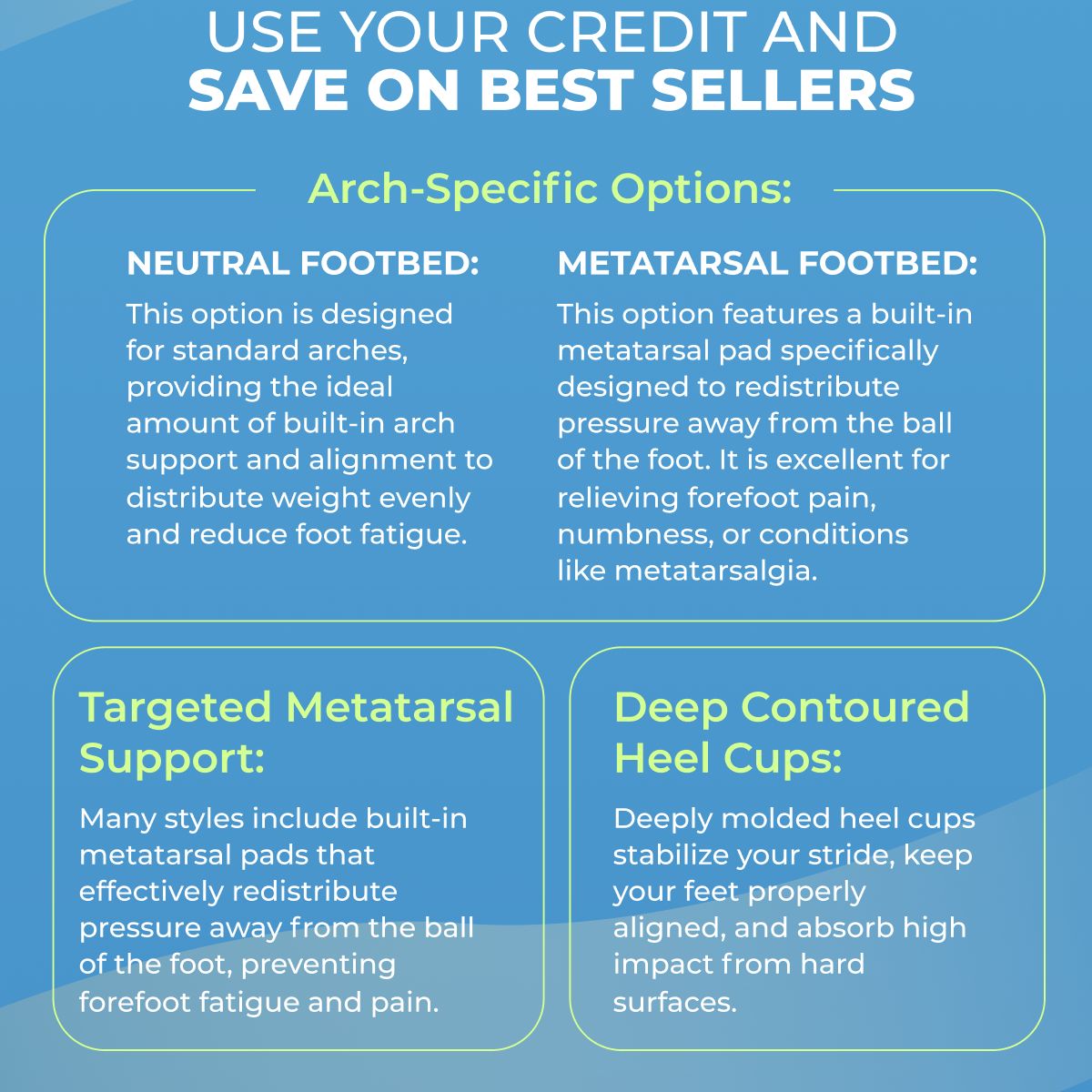 Use Your Credit And Save On Best Sellers