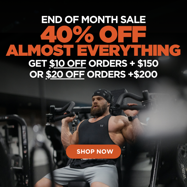 40% OFF ALMOST EVERYTHING