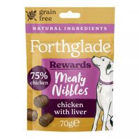 Forthglade Meaty Nibbles - Chicken with Liver