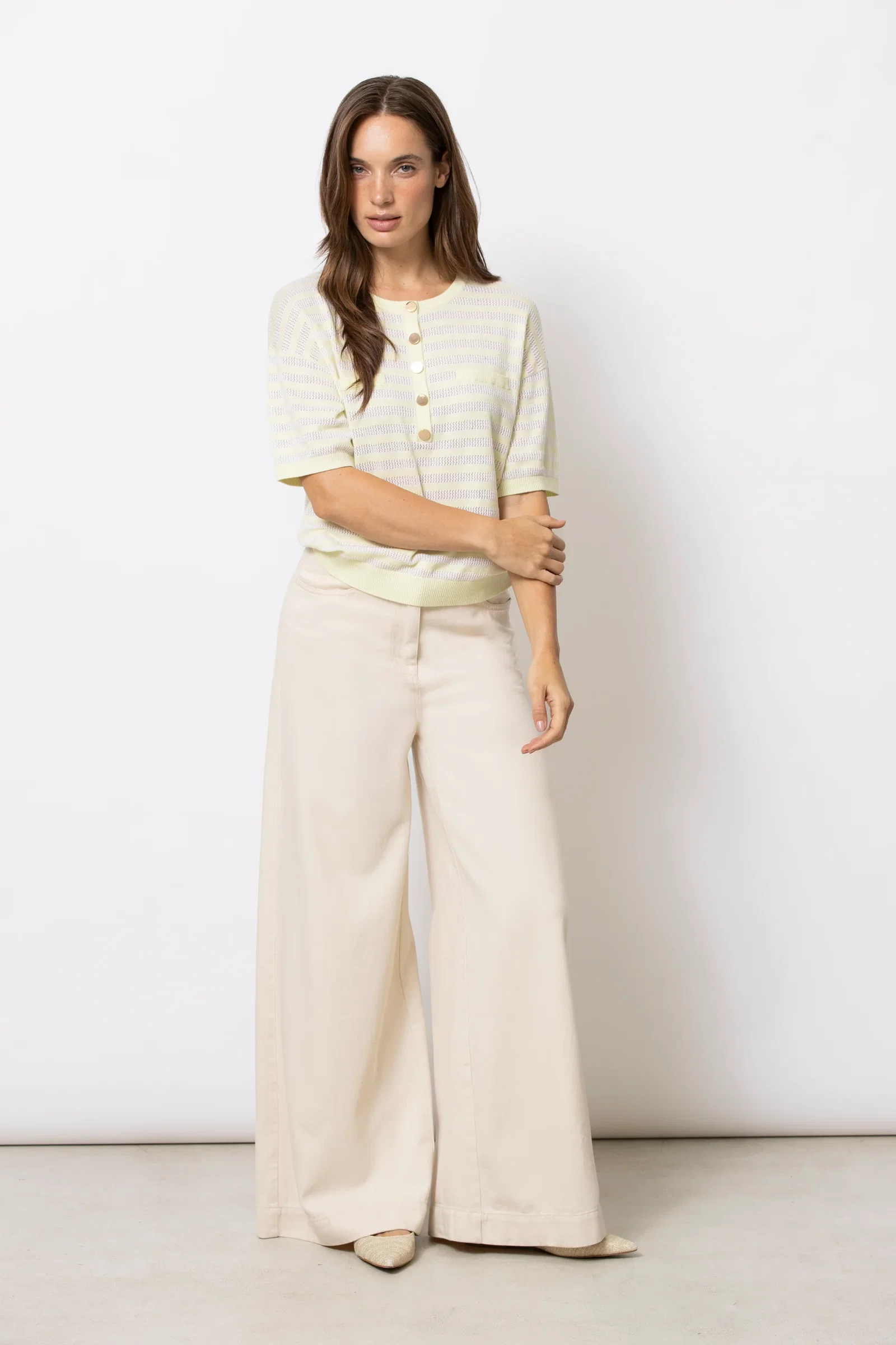 Image of REMIND ecru jeans