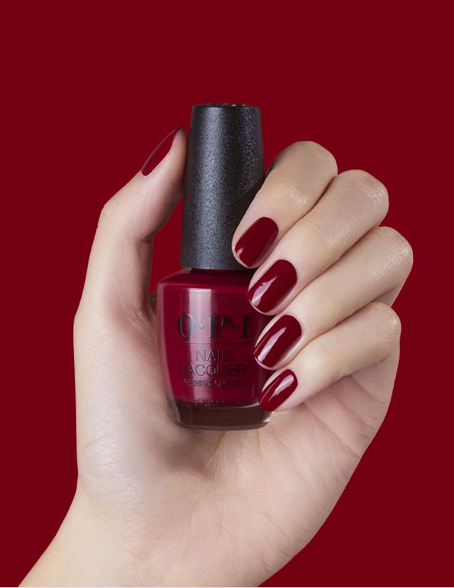 OPI Malaga Wine in Nail Lacquer