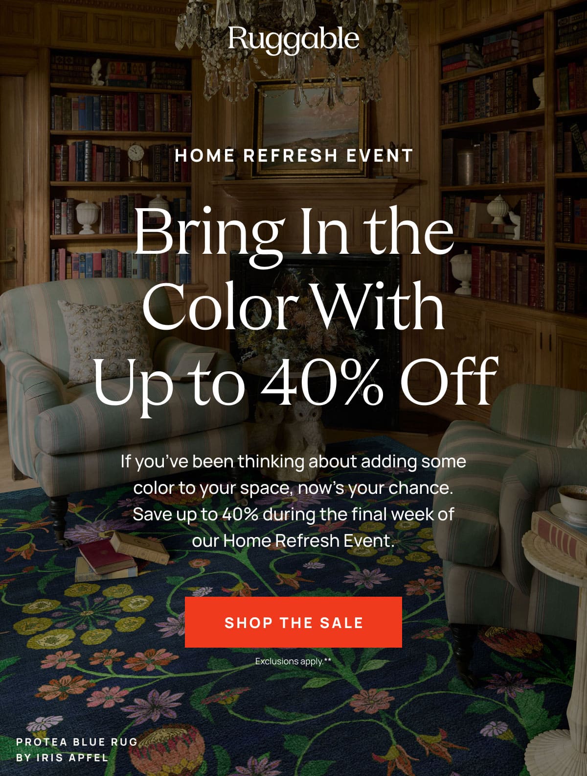 Bring In the Color With Up to 40% Off | Shop The Sale 