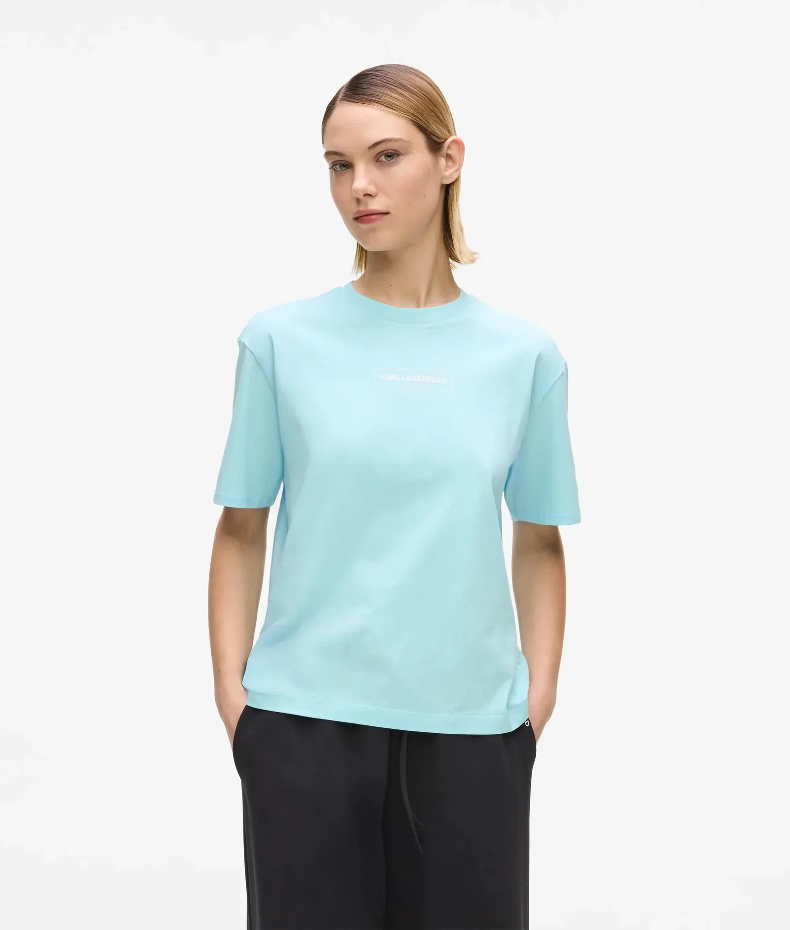 Image of Outline logo T-shirt