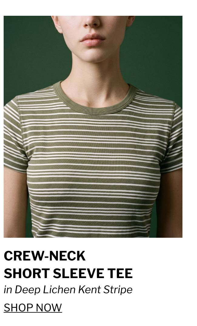 Crew-Neck Short Sleeve Tee