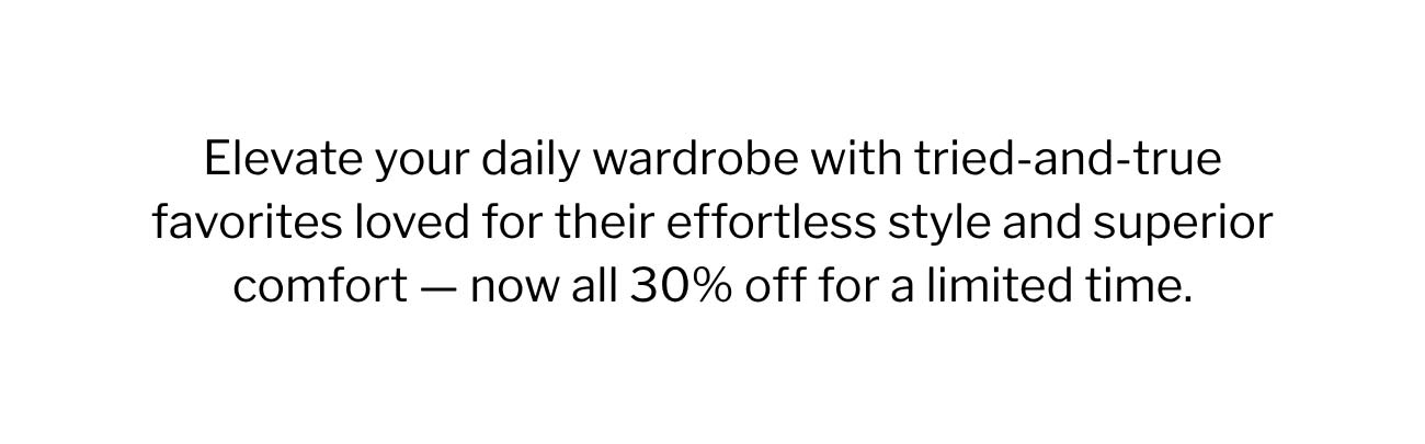 Shop 30% Off Best Sellers