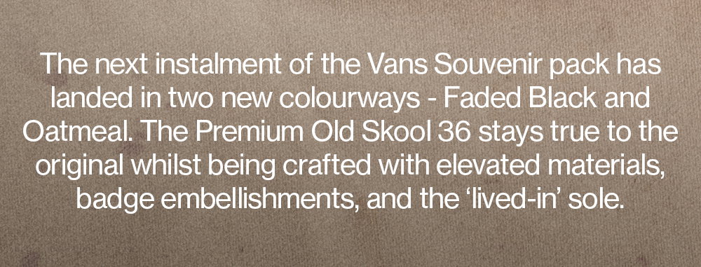VANS SOUVENIR PACK 