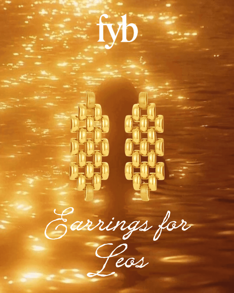Earrings For Leos
