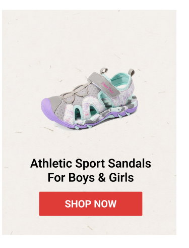 Athletic Sport Sandals For Boys & Girls 