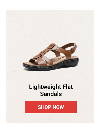  Lightweight Flat Sandals