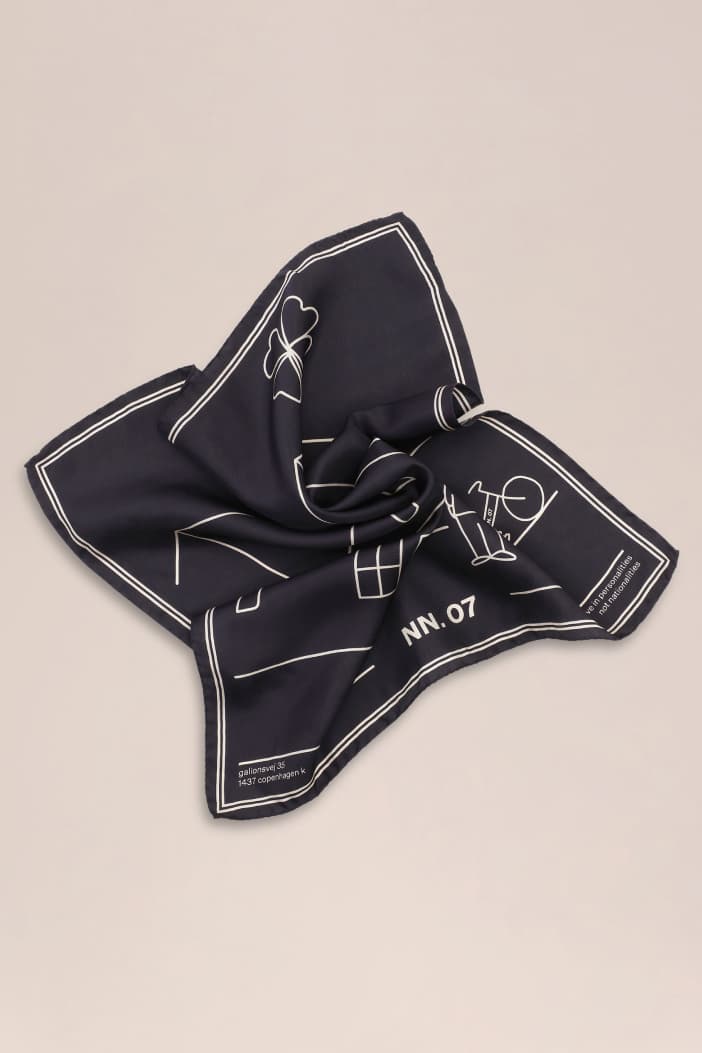 'Hub' Silk Scarf