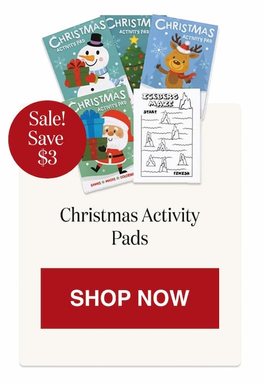 Christmas Activity Pads [Click here to Shop Now]