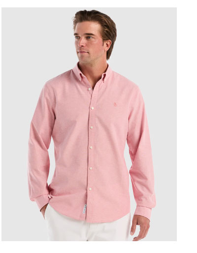 Shop Core Oxford Long Sleeve Shirt