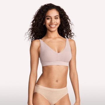 Jockey® Seamfree® Light Support Plunge Bralette