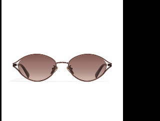 Image of small round brown sunglasses