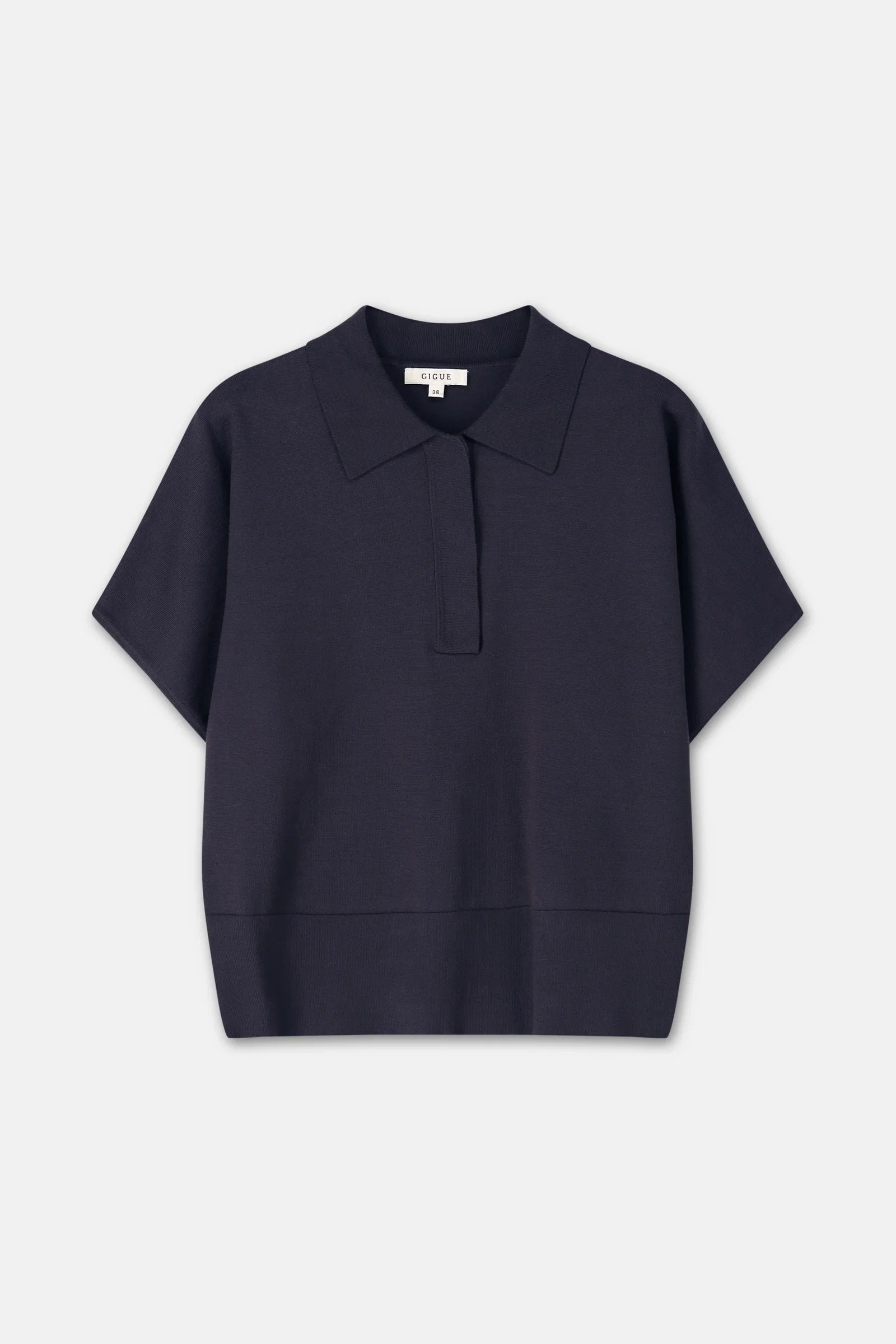Image of LEMON navy polo