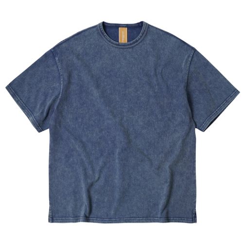 FrizmWORKS OG Vintage Dyeing Half T-Shirt - Washed Navy