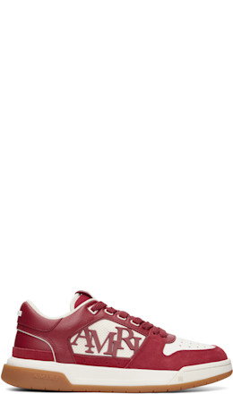 Red Classic Low Sneakers - AMIRI