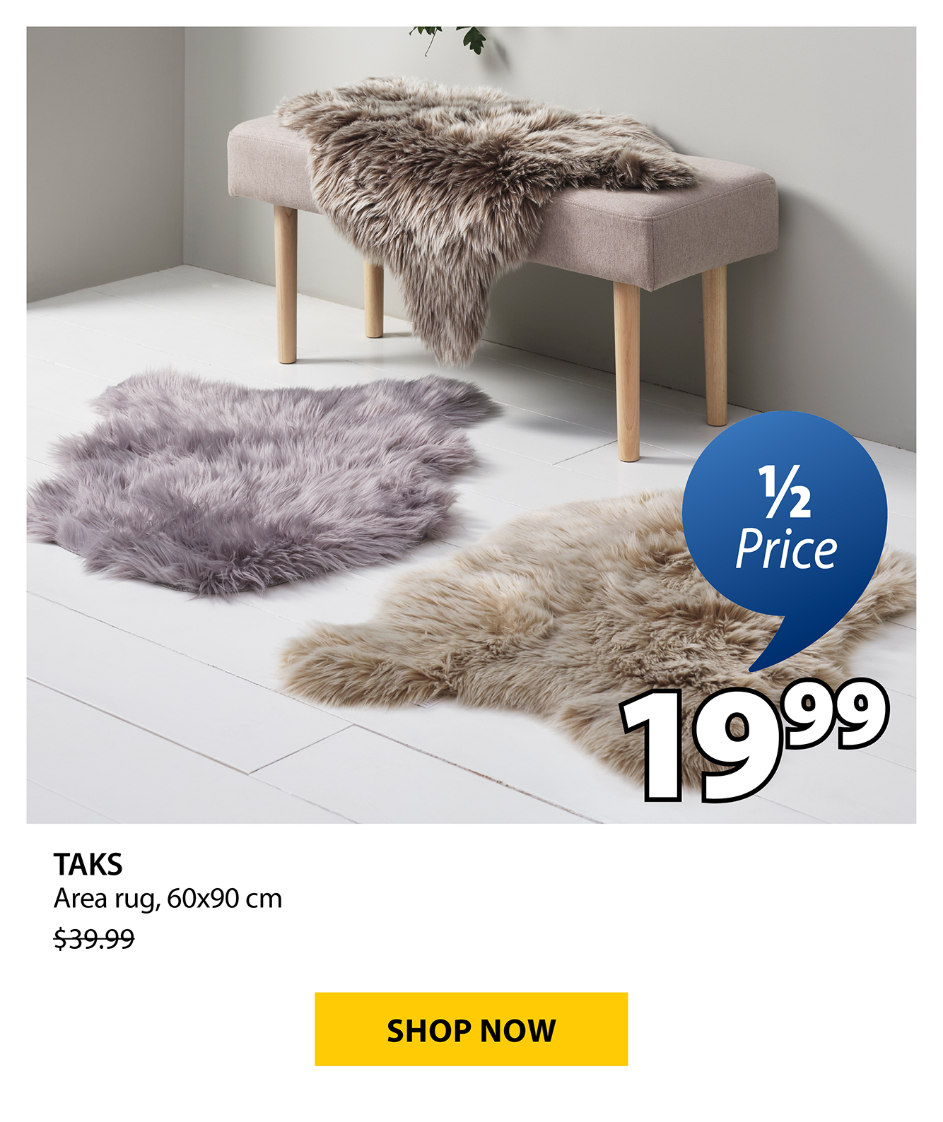 TAKS Area rug | 1/2 Price