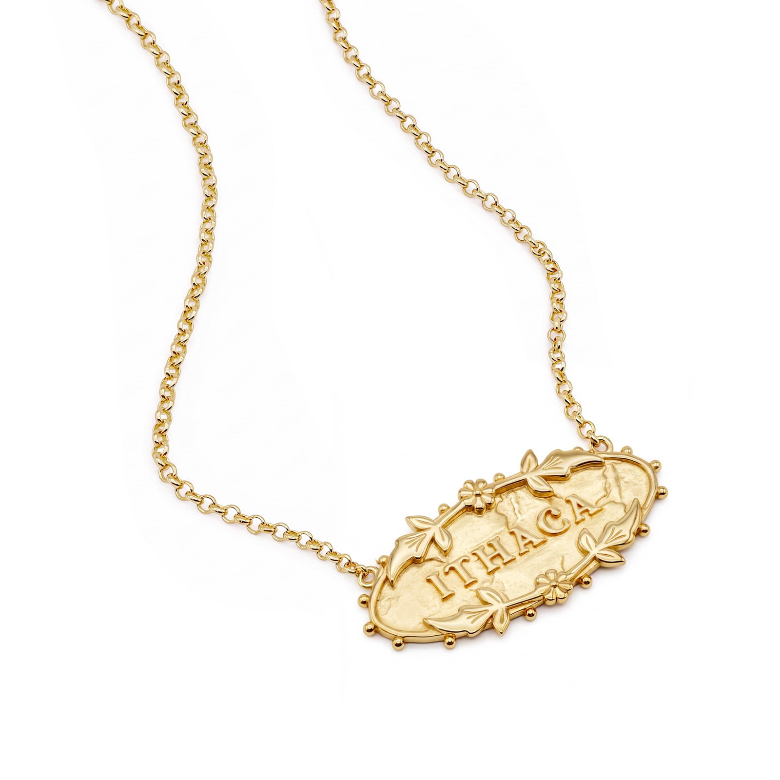 Image of Shrimps Wildflower Personalised Necklace
