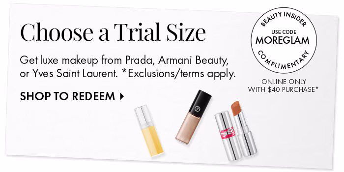Choose a Trial Size