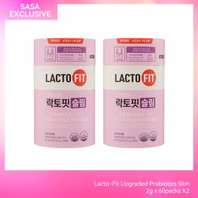 Lacto-Fit Upgraded Probiotics Slim 2g x 60packs x2