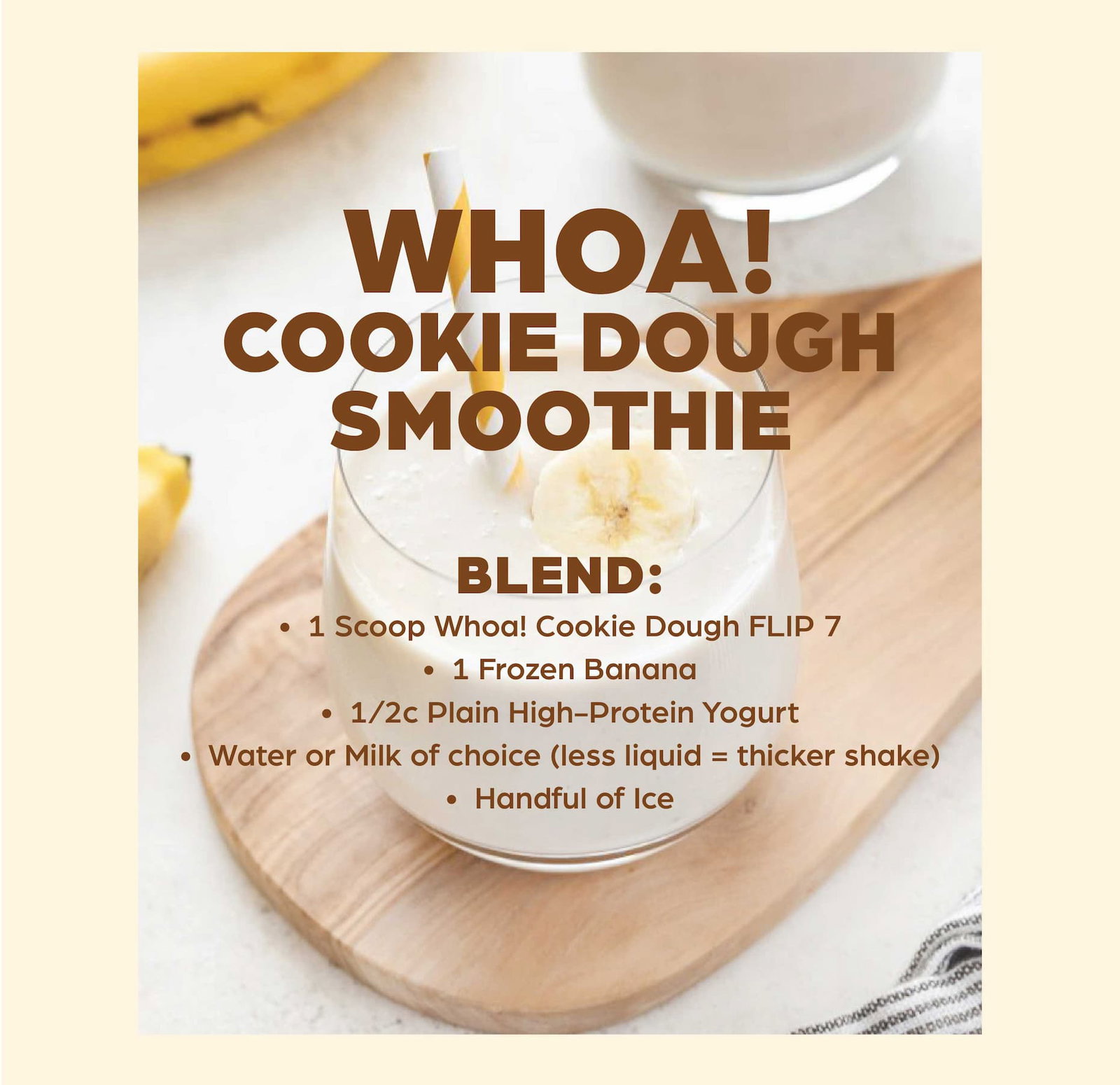 Cookie Dough Smoothie