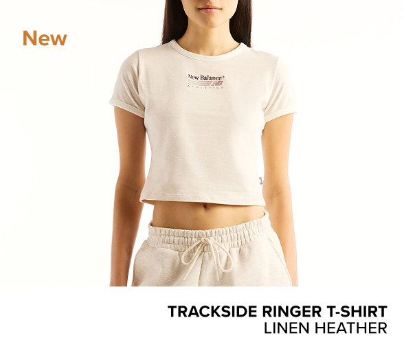 Trackside Ringer T-Shirt Linen Heather
