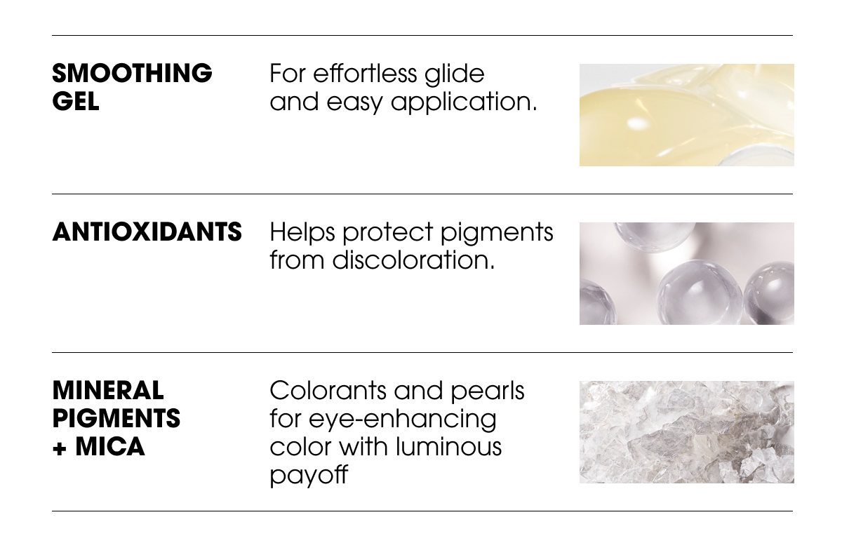 Gen Nude Eyeshadow ingredients
