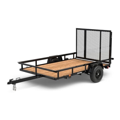 Carry-On Trailer 5ft. x 8ft. Wood Floor Utility Trailer, Model# 5X8GW2K