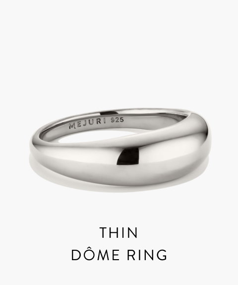 Thin Dôme Ring.