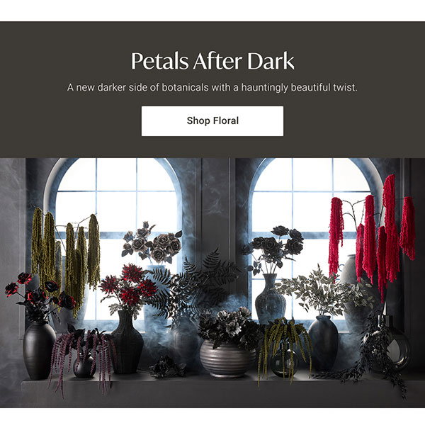 Petals After Dark | Shop Floral >