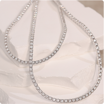 Shy Tennis Necklaces