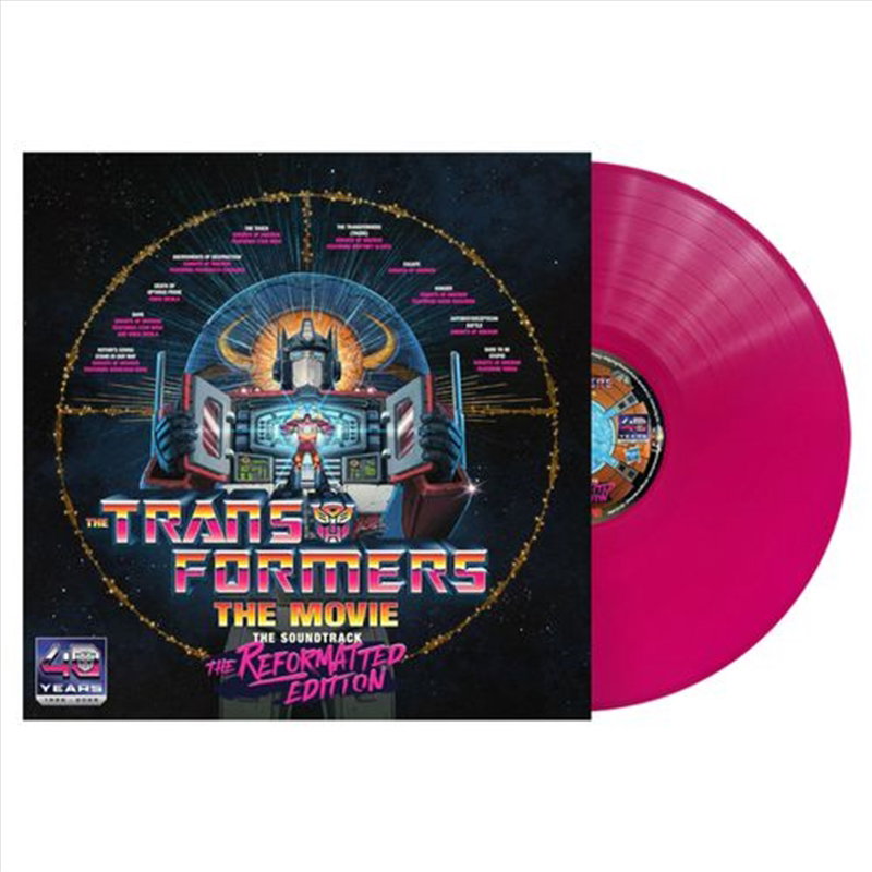 Transformers Movie - Reformatted Edition Energon Pink Vinyl