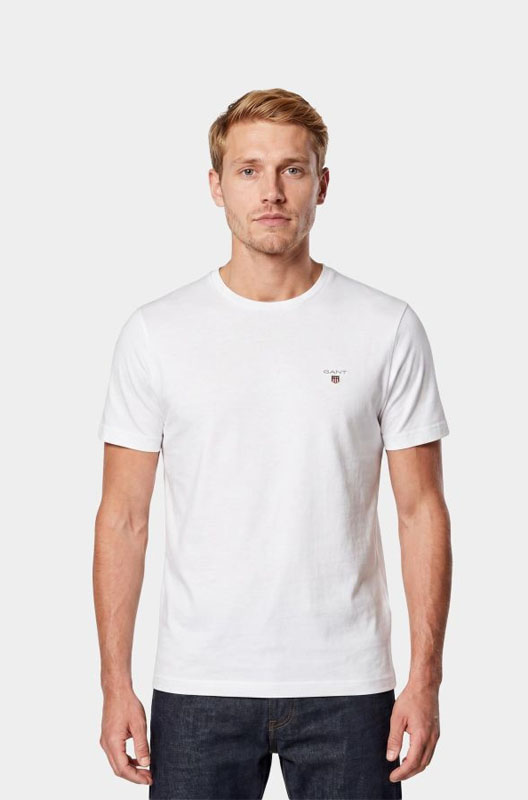 Gant-T-Shirt-Wit