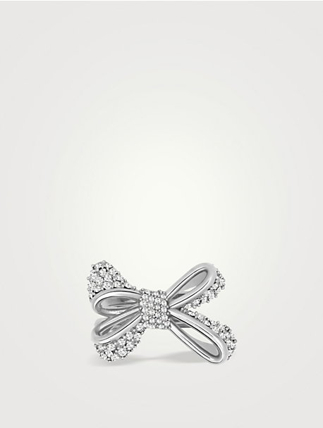 Pave Bow Ring