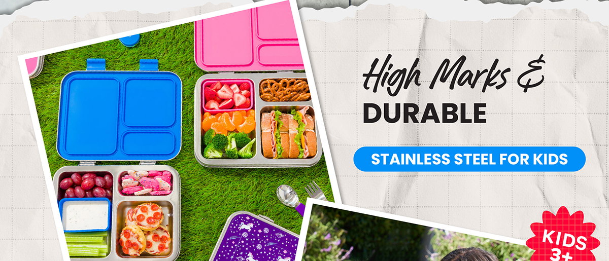High Marks & Durable - Stainless Steel For Kids