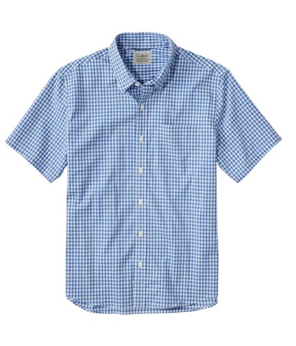 Men's Comfort Stretch Performance Shirt, Short-Sleeve