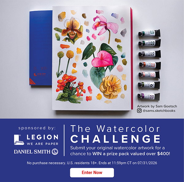 The Watercolor Challenge - Enter Now